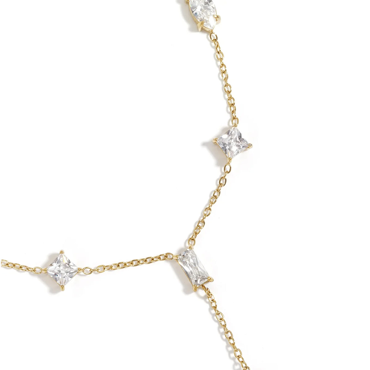 Crystal Muse Ketting Goud