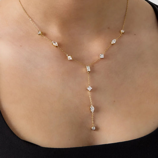Crystal Muse Ketting Goud