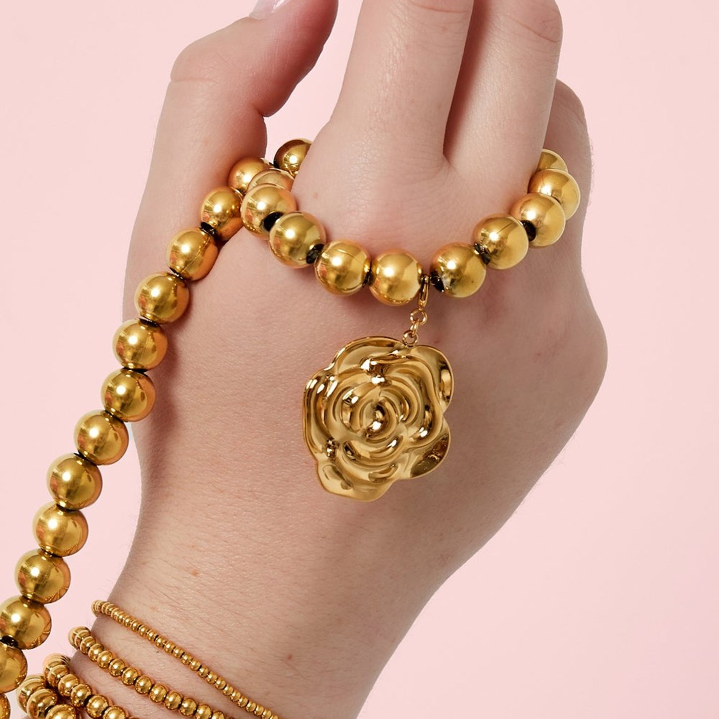 Daily Essential Charms Rose Goud