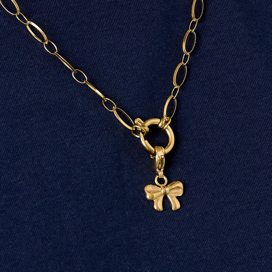 Daily Essential Charms Simpele Strik Goud