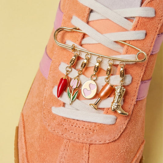 Dazzle Charm Broche Goud