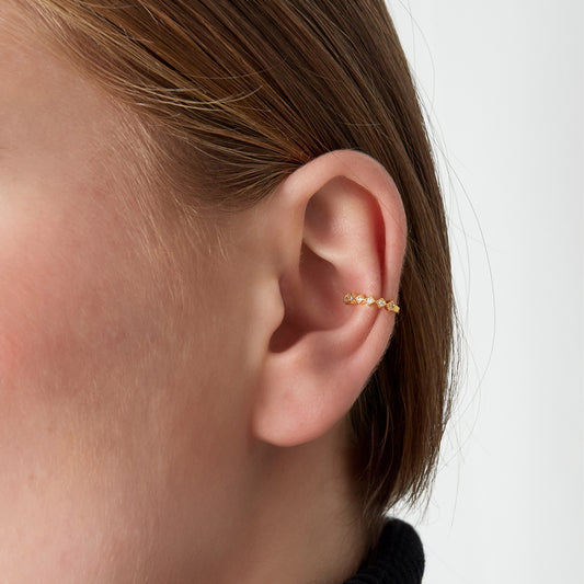 Earcuff Elegant Edge Zilver