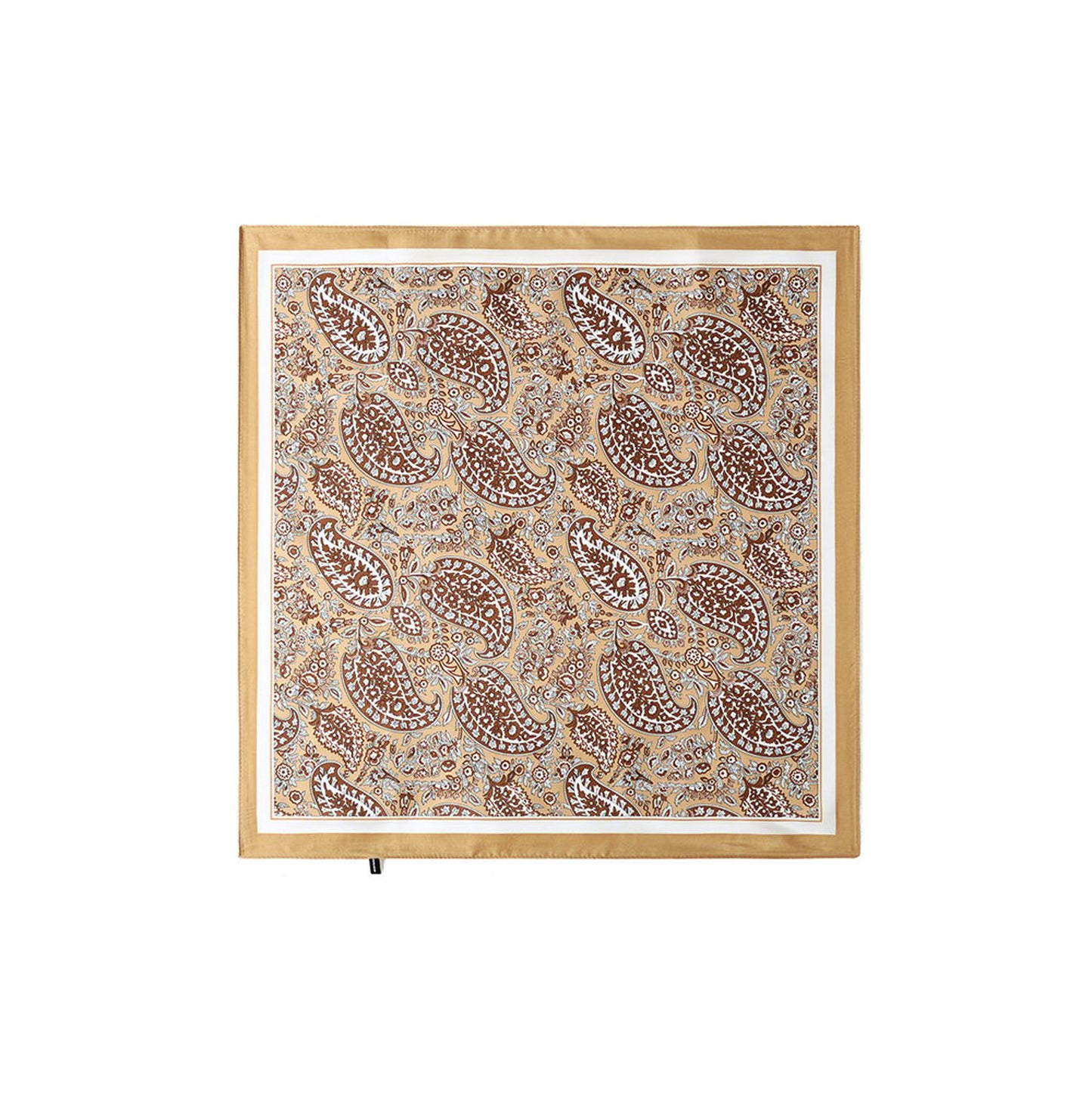 Golden Paisley Scarf