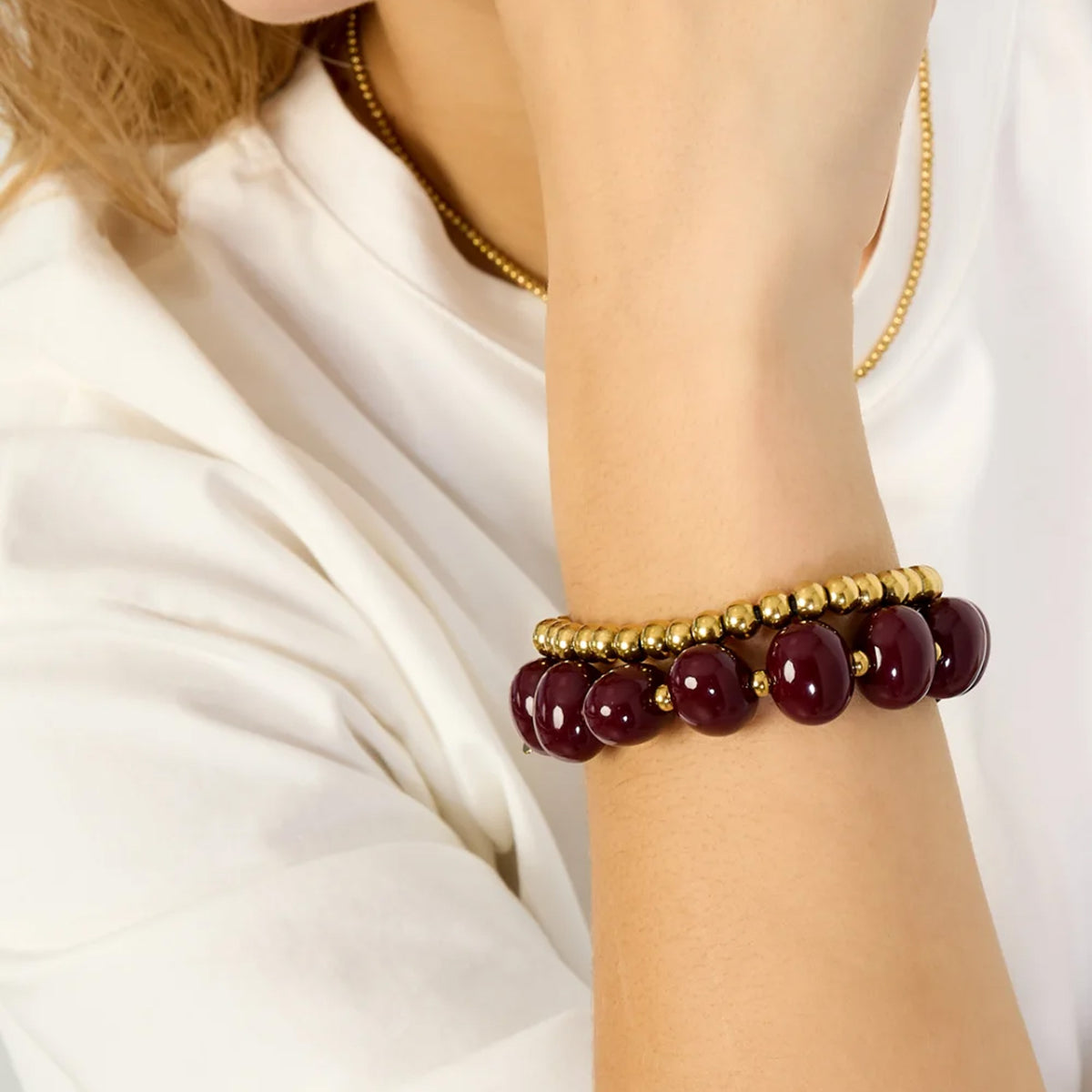 Honey Bead Armband (Diverse kleuren)