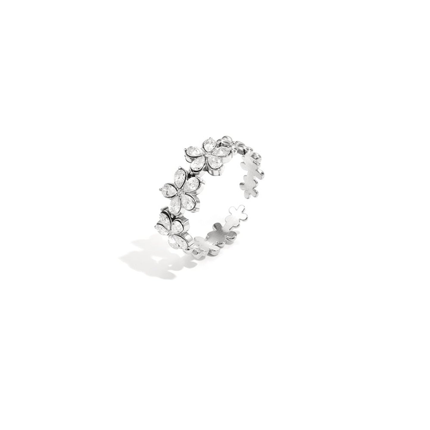 Lucky Spark Ring Zilver