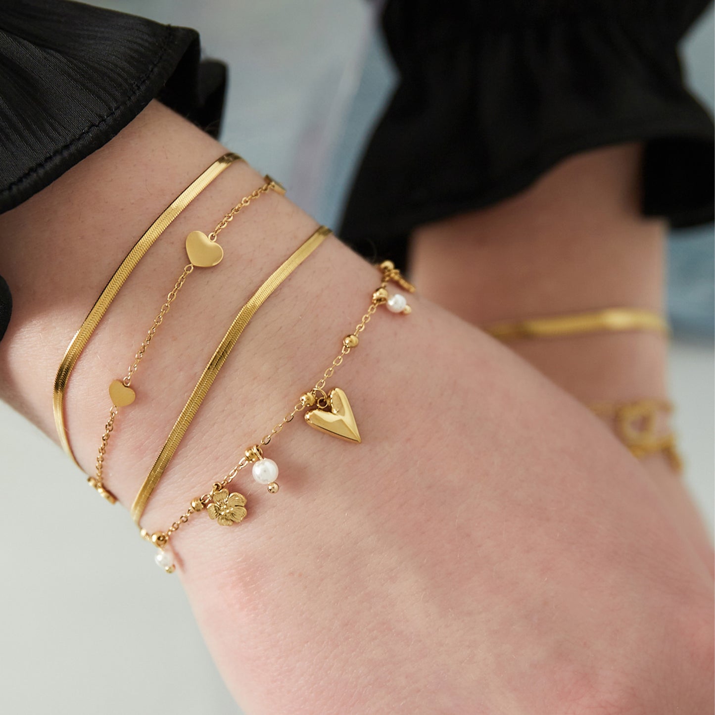 Lucky Love Armband Zilver