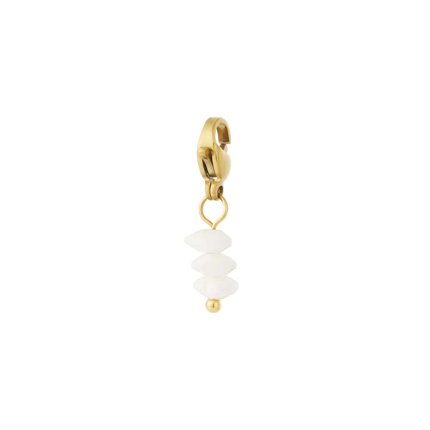 Ocean Stone Charm Goud (diverse kleuren)