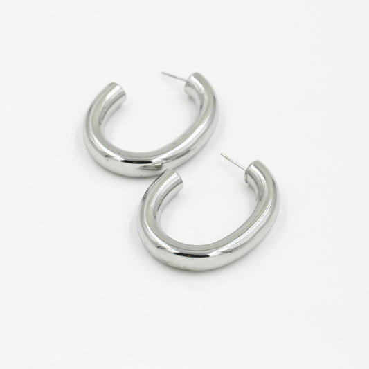 Statement Oorbellen Zilver