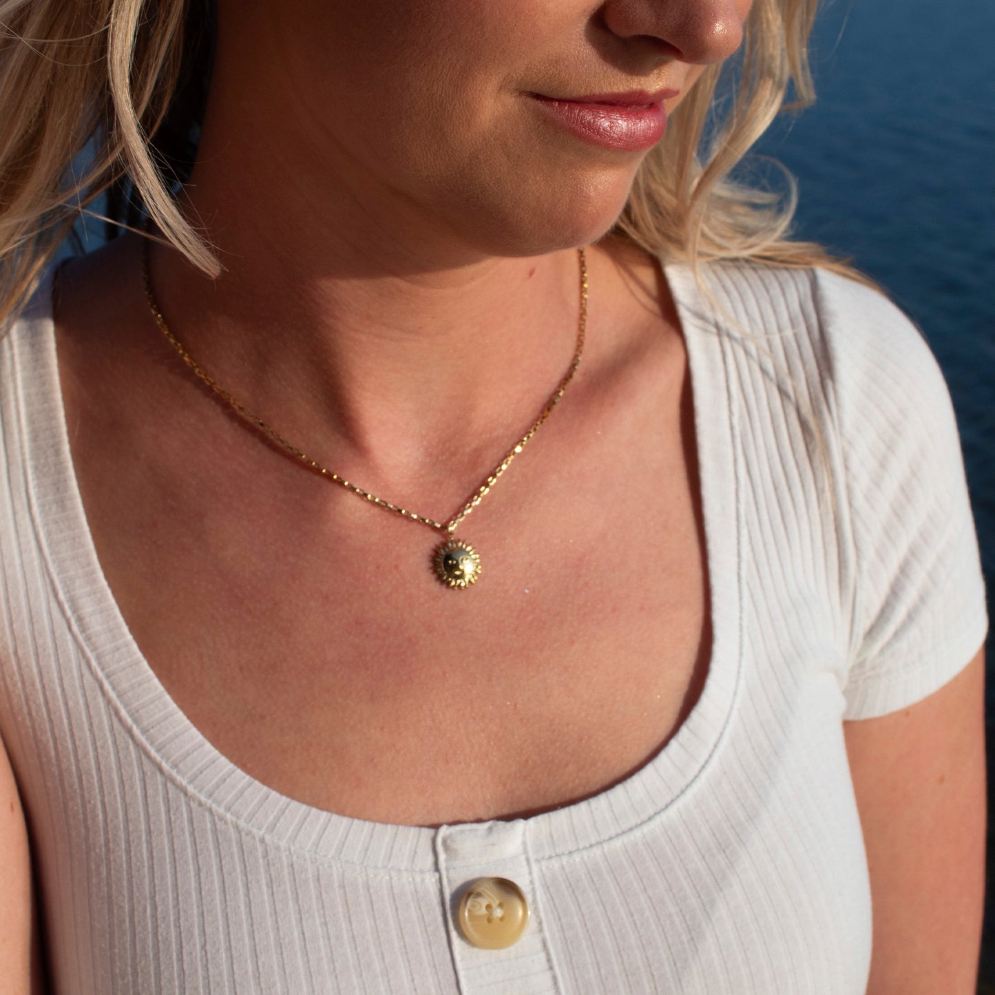 Sunny Day Ketting Goud