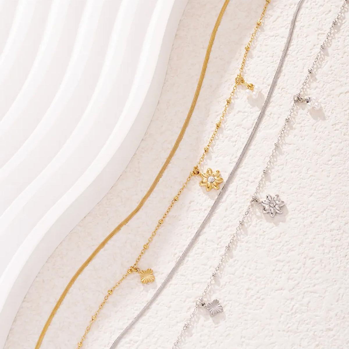Sweet Layer Ketting Goud