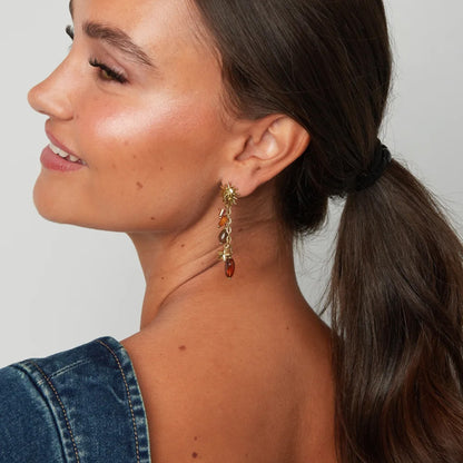 Autumn Glow Oorbellen Goud (diverse kleuren)