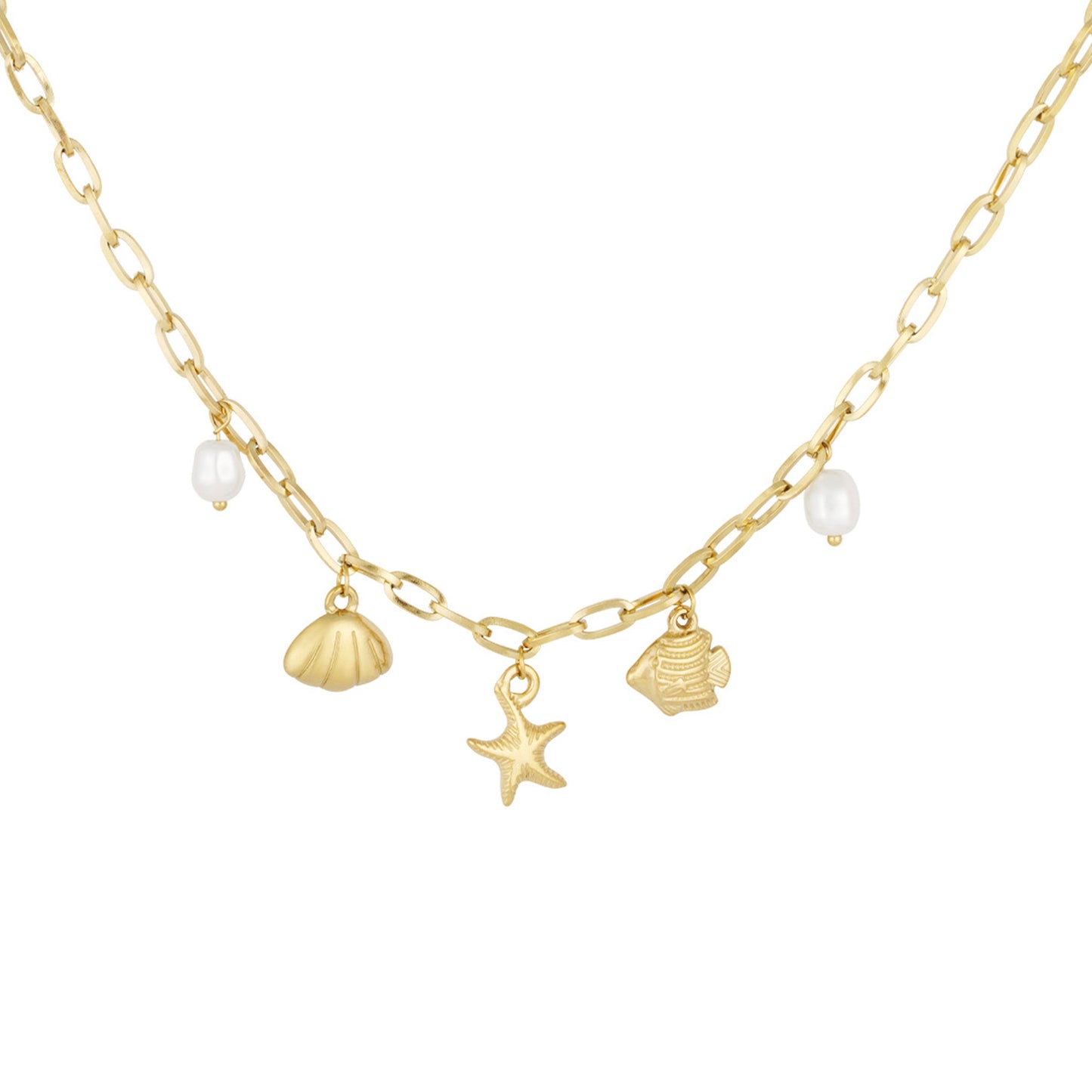 Beachy Glow Ketting Goud