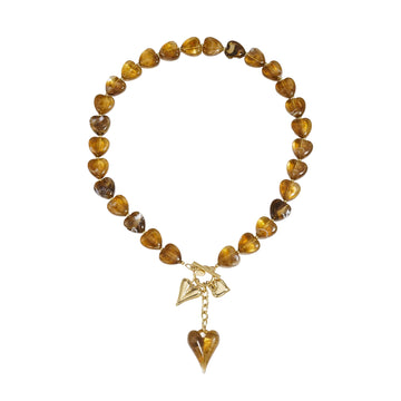 Beaded Hearts Ketting (Diverse kleuren)