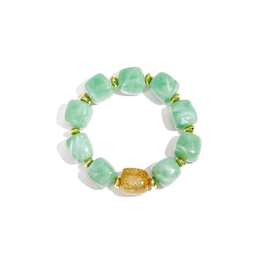 Big Beaded Colourfull Armband (diverse kleuren)