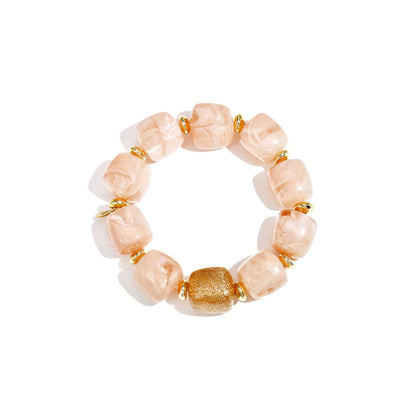 Big Beaded Colourfull Armband (diverse kleuren)