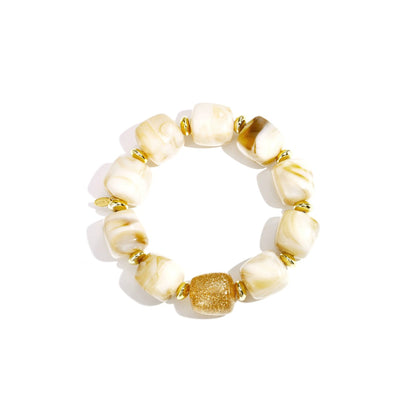 Big Beaded Colourfull Armband (diverse kleuren)