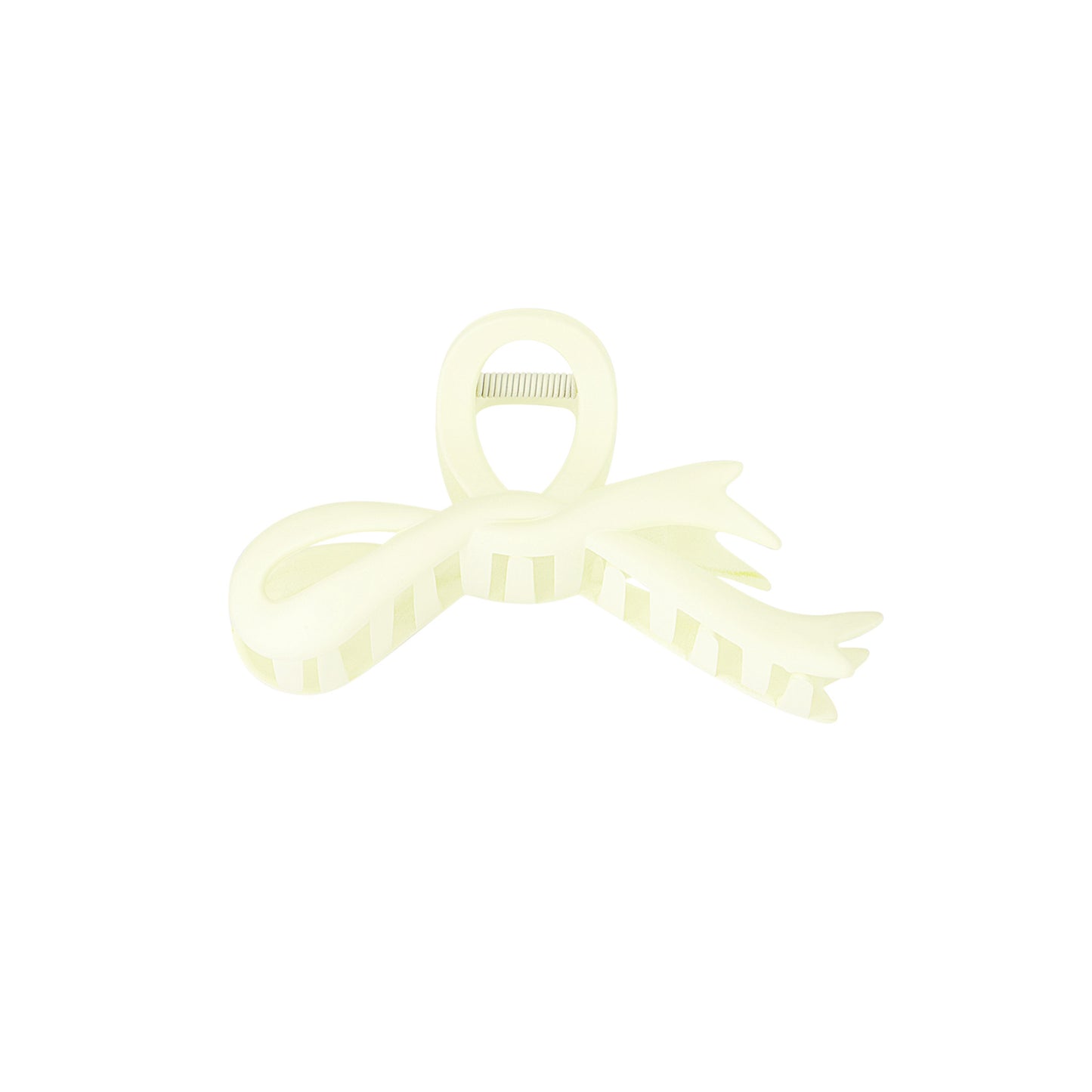 Bow Hairclip Gebroken Wit
