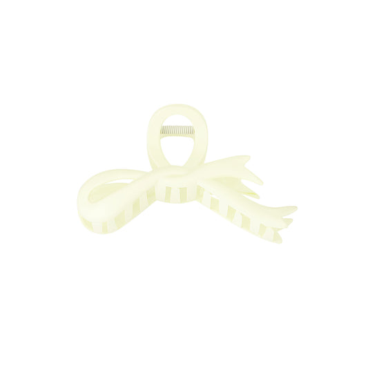 Bow Hairclip Gebroken Wit
