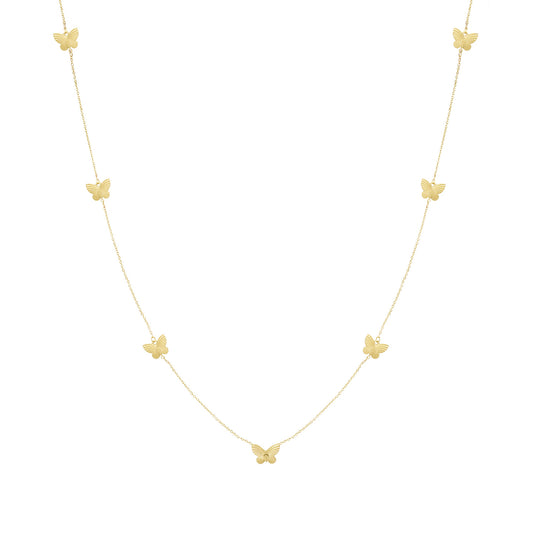 Butterfly Ketting Goud