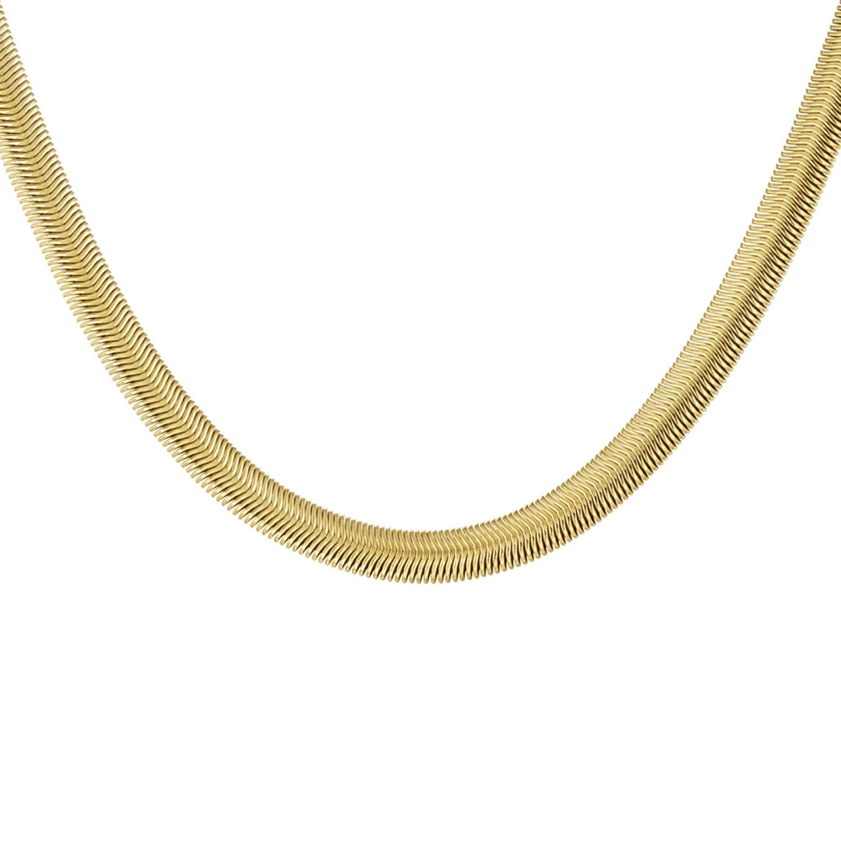 Chain Flat Ketting Goud
