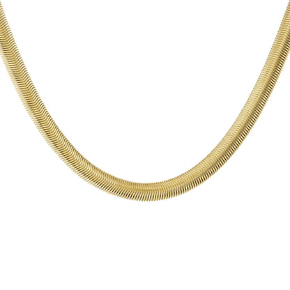 Chain Flat Ketting Goud