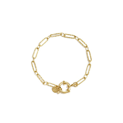 Chained Charms Armband Goud