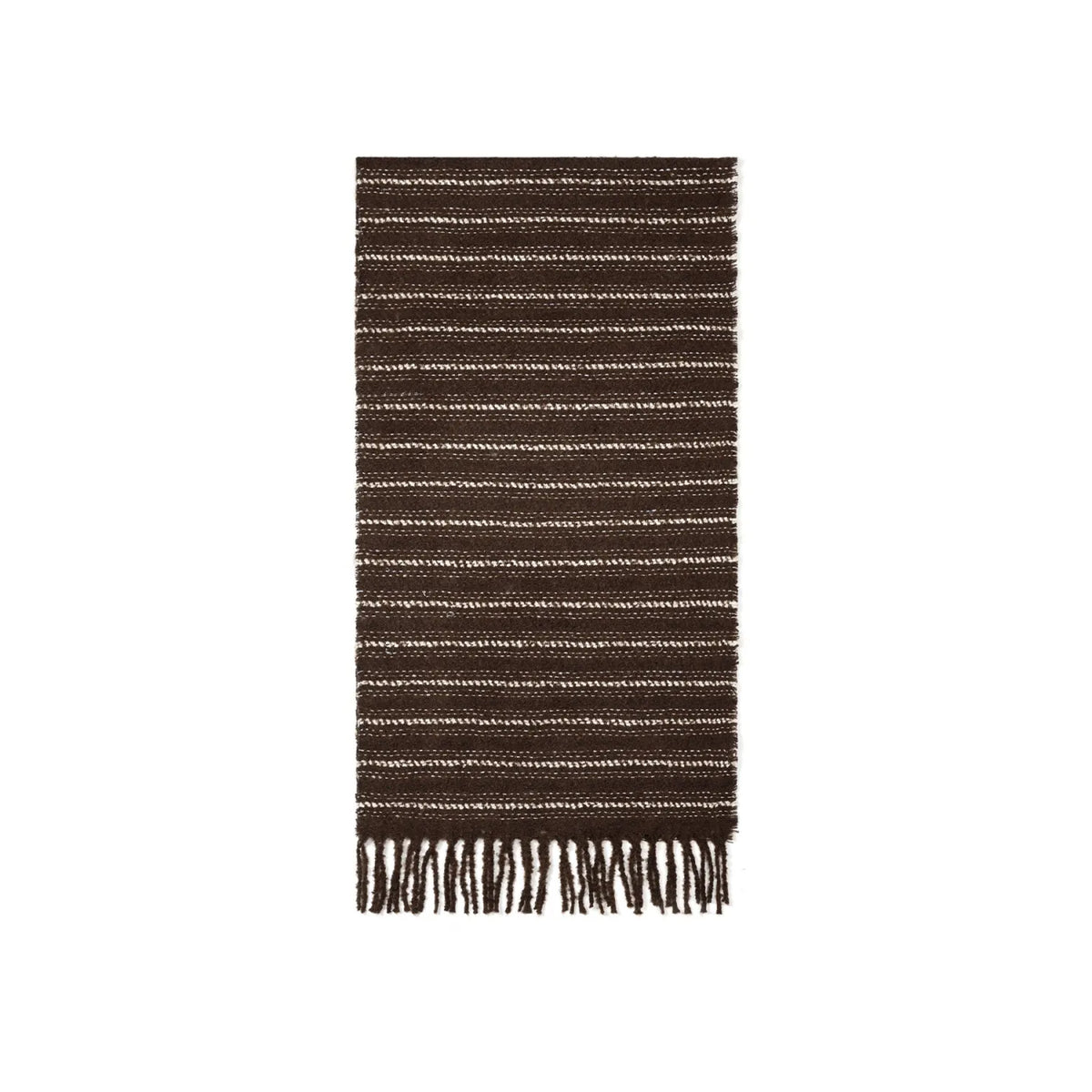 Chic Stripe Sjaal Bruin