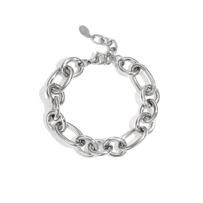 Chunky Glow Armband Zilver