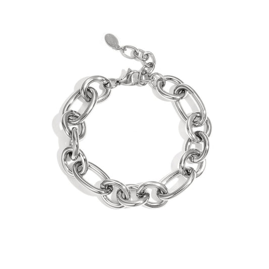 Chunky Glow Armband Zilver