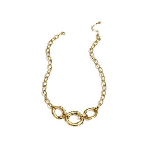 Chunky Statement Ketting Goud
