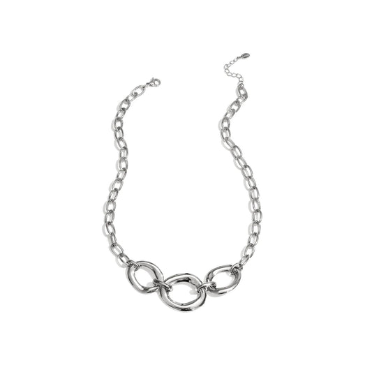 Chunky Statement Ketting Zilver