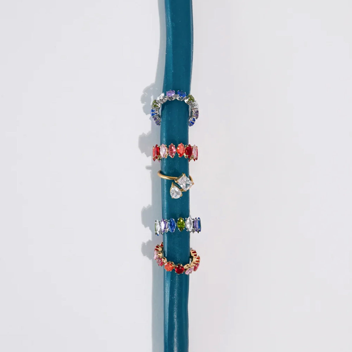 Color Pop Ring Zilver