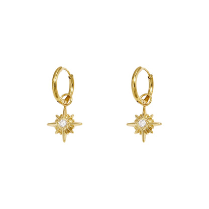 Cosmic Glow Oorbellen Goud (diverse kleuren)