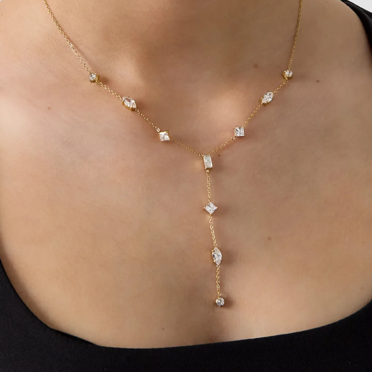 Crystal Muse Ketting Goud
