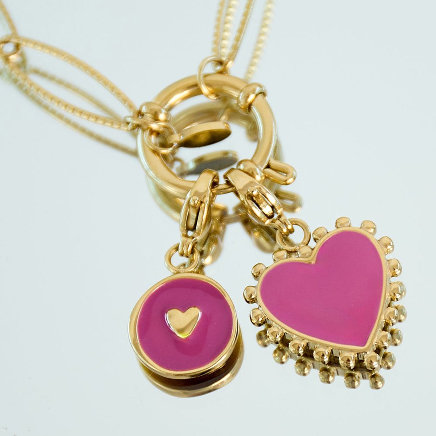 Daily Essential Charms Vintage Heart Goud