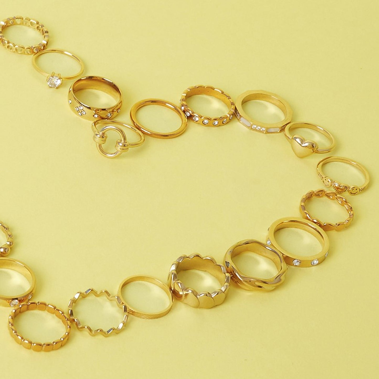 Draped Statement Ring Goud