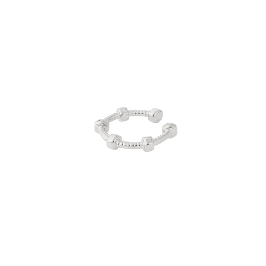 Ear Cuff Locked Up Zilver