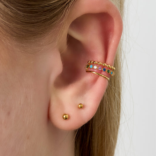 Ear Cuff Color Glam Goud
