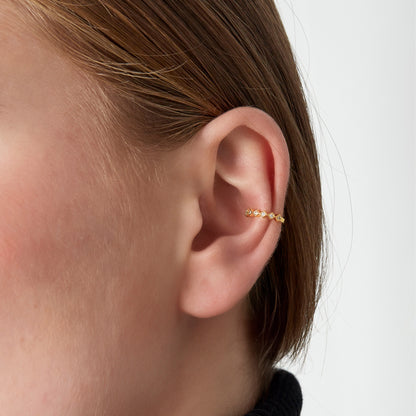 Earcuff Elegant Edge Zilver