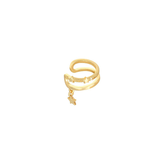 Earcuff Star Goud