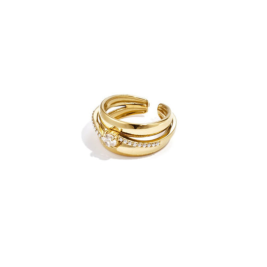 Flare Spark Ring Goud