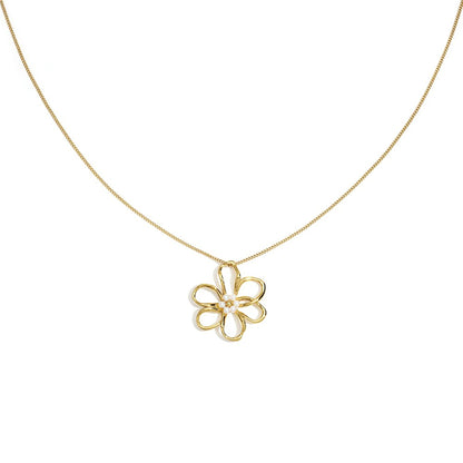 Flower & Shine Ketting Goud