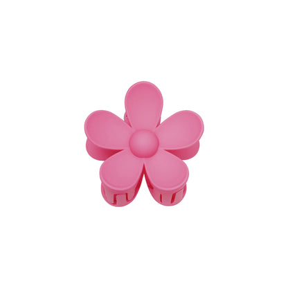 Flower Hairclip Donkerroze