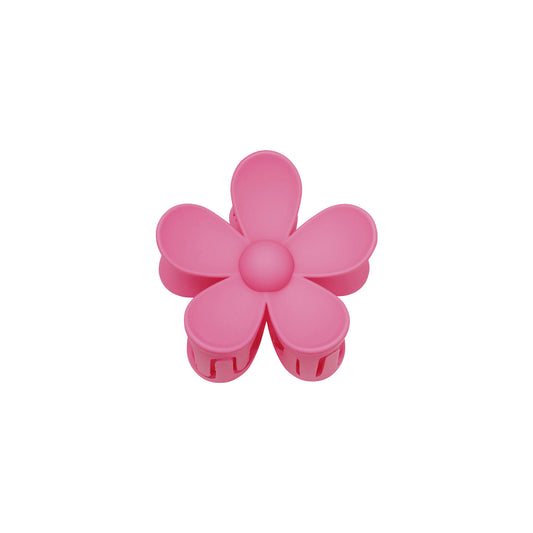 Flower Hairclip Donkerroze