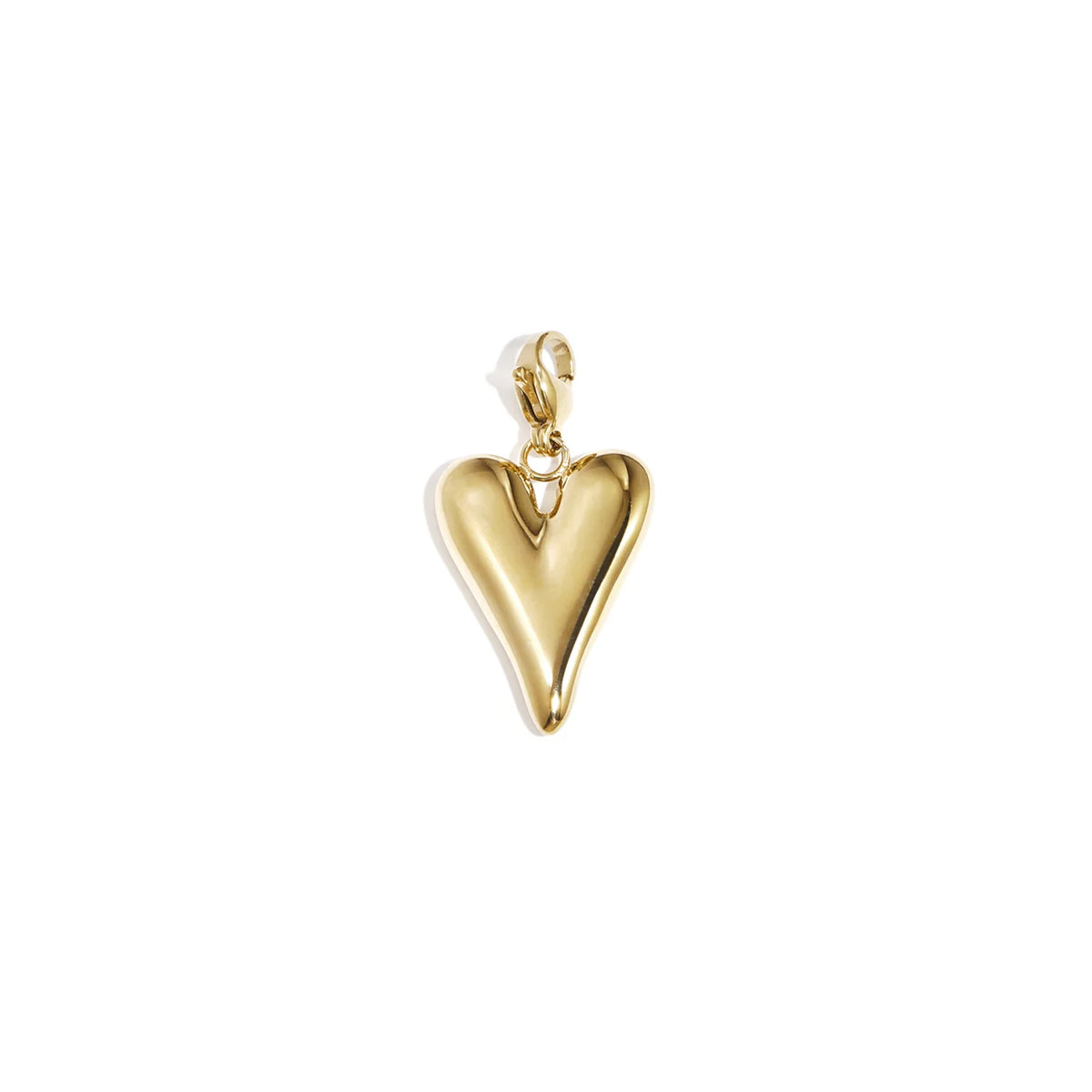 Forever Heart Charm Goud