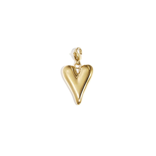 Forever Heart Charm Goud