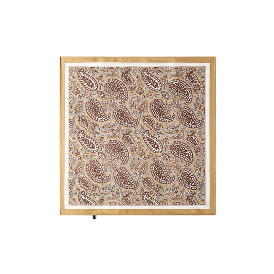 Golden Paisley Scarf