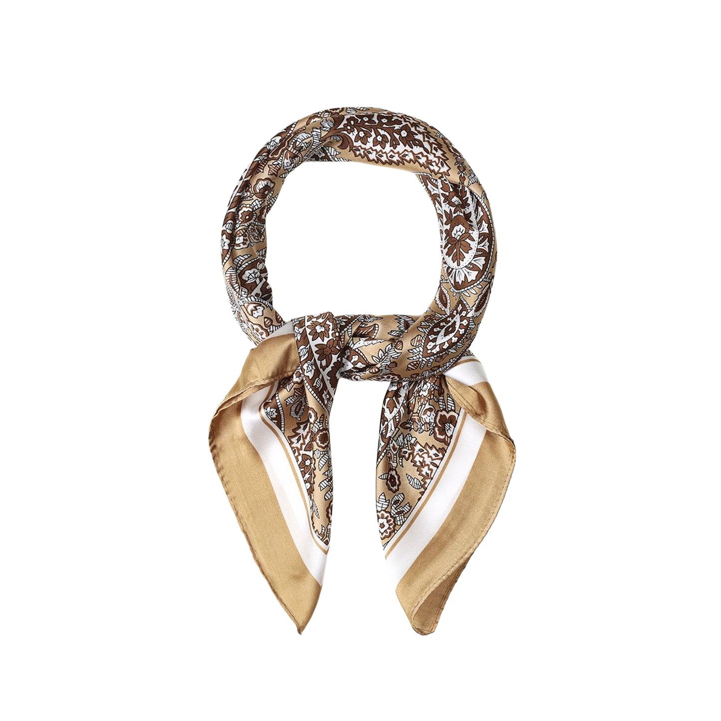 Golden Paisley Scarf