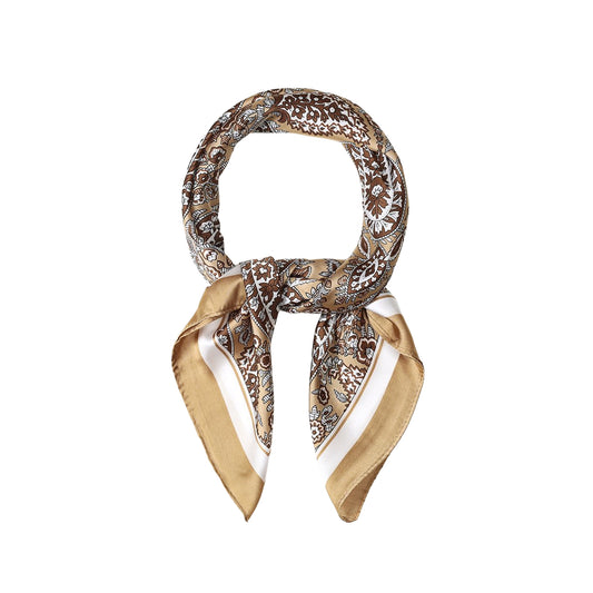 Golden Paisley Scarf