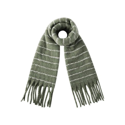Daily Stripe Sjaal - Donkergroen